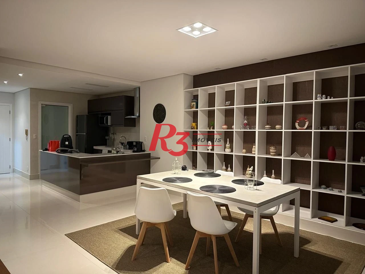 Apartamento com 1 dormitório à venda, 106 m² por R$ 2.000.000,00 - Aparecida - Santos/SP