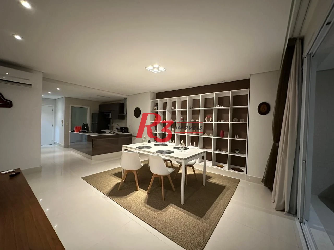 Apartamento com 1 dormitório à venda, 106 m² por R$ 2.000.000,00 - Aparecida - Santos/SP