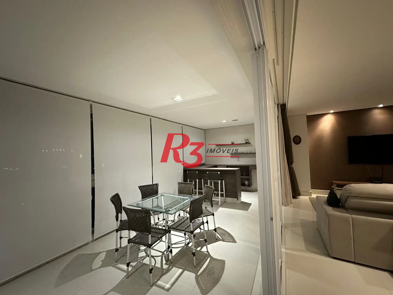Apartamento com 1 dormitório à venda, 106 m² por R$ 2.000.000,00 - Aparecida - Santos/SP