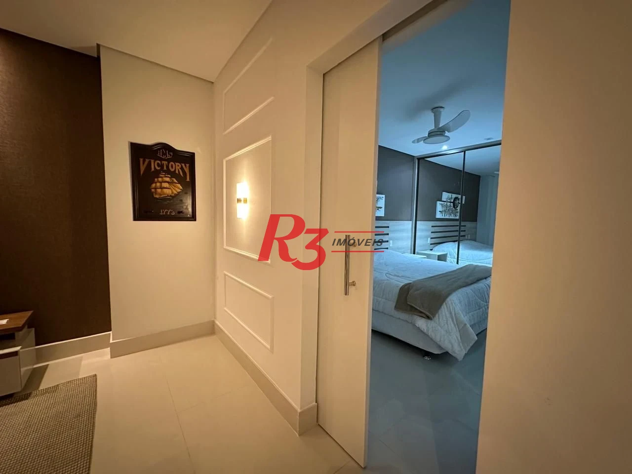 Apartamento com 1 dormitório à venda, 106 m² por R$ 2.000.000,00 - Aparecida - Santos/SP