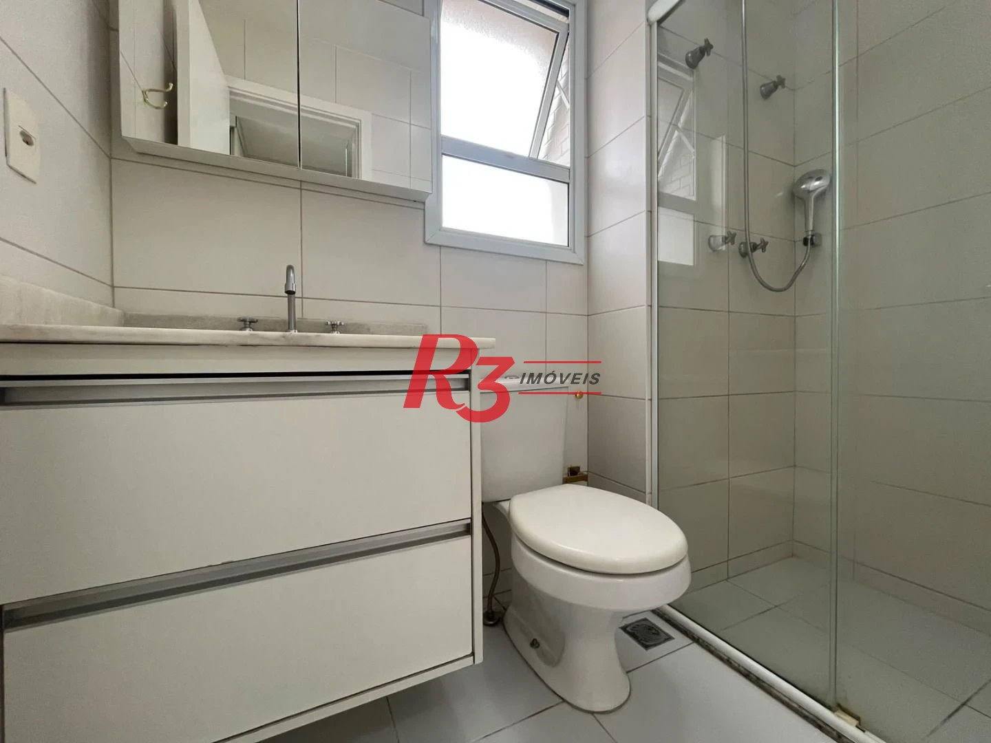 Apartamento com 3 dormitórios para alugar, 98 m² por R$ 6.800,00/mês - Marapé - Santos/SP