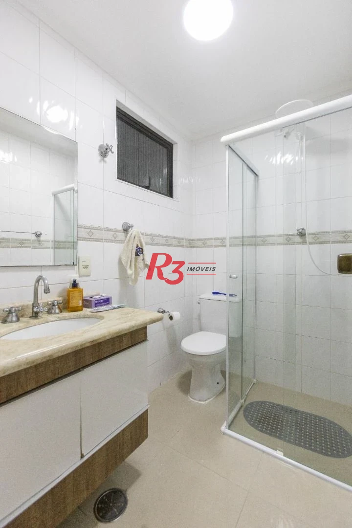Apartamento com 2 dormitórios à venda, 95 m² por R$ 680.000,00 - Pompéia - Santos/SP