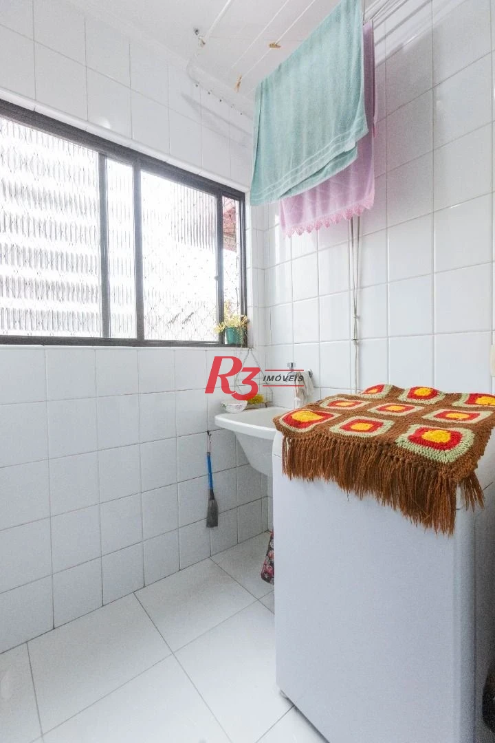 Apartamento com 2 dormitórios à venda, 95 m² por R$ 680.000,00 - Pompéia - Santos/SP