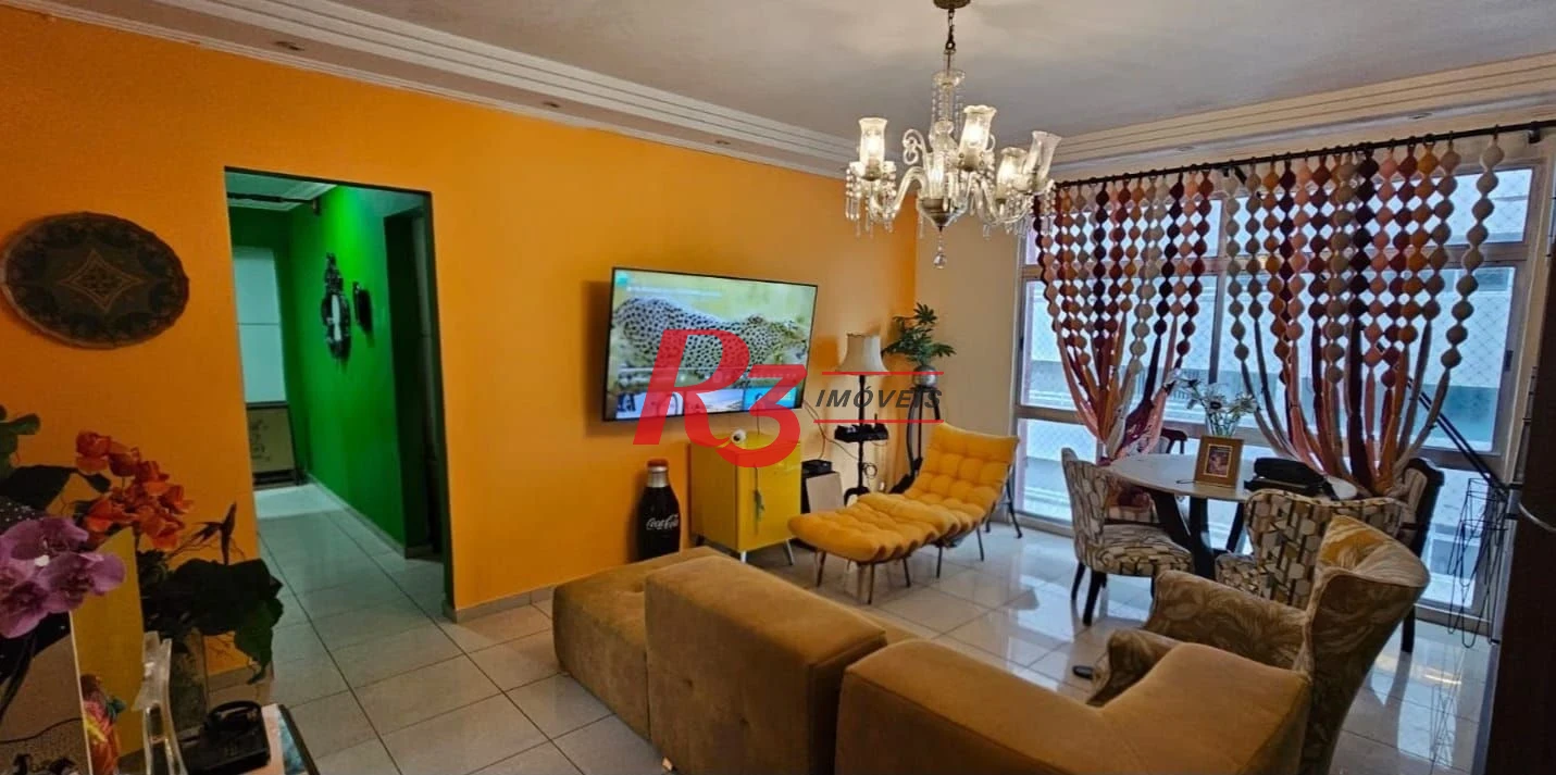 Apartamento com 4 dormitórios à venda, 116 m² por R$ 1.400.000,00 - José Menino - Santos/SP