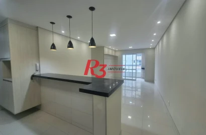 Apartamento com 3 dormitórios à venda, 77 m² por R$ 819.000,00 - Ponta da Praia - Santos/SP