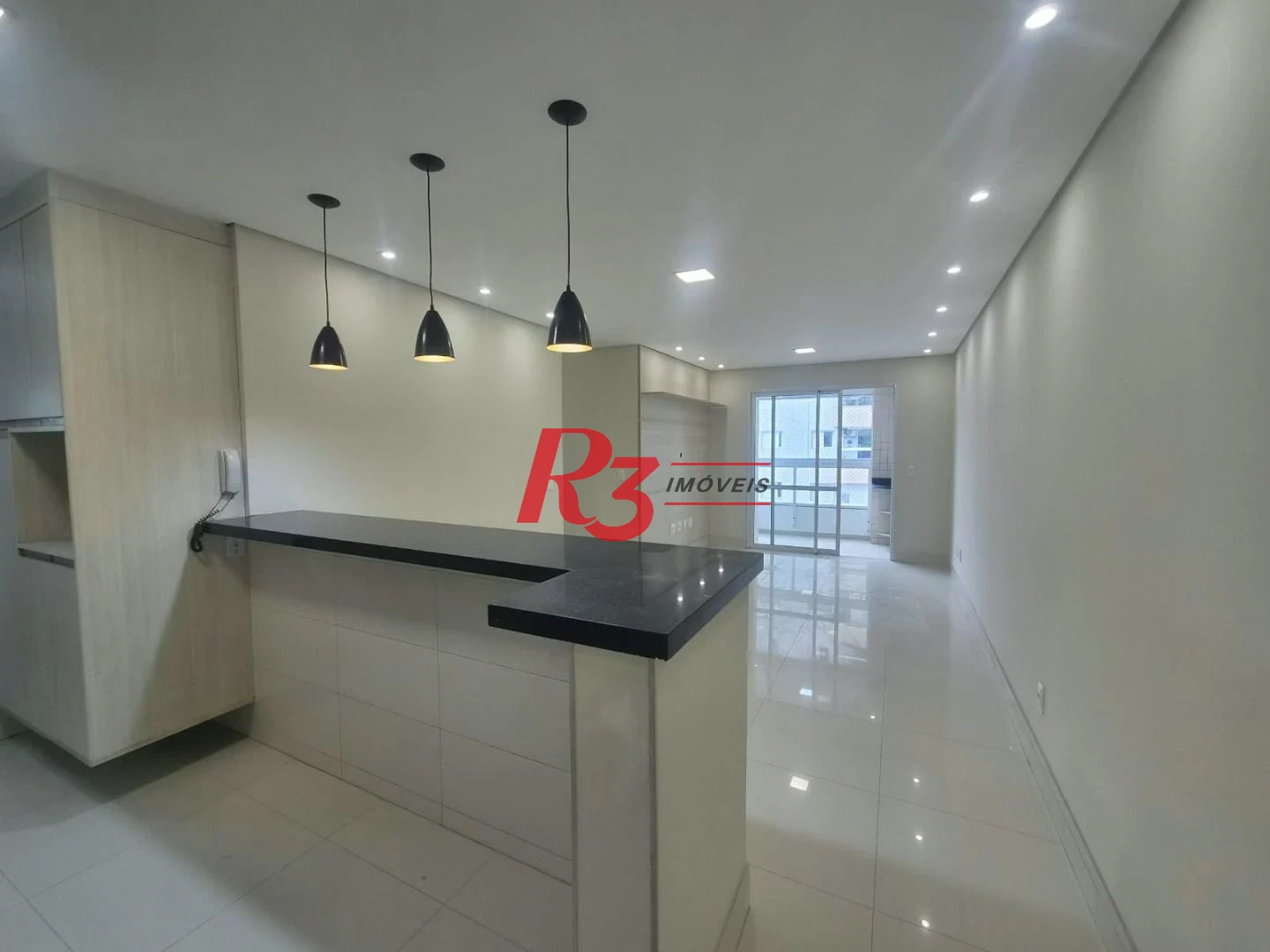 Apartamento com 3 dormitórios à venda, 77 m² por R$ 819.000,00 - Ponta da Praia - Santos/SP