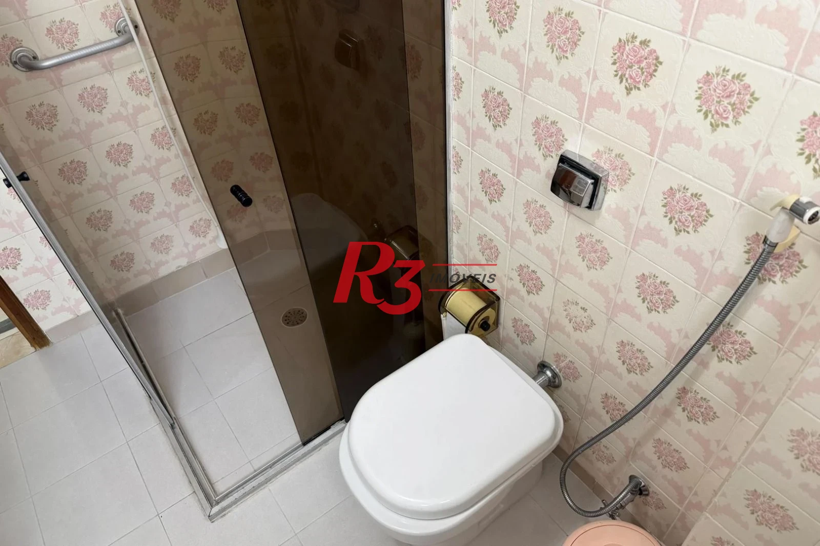 Apartamento com 3 dormitórios para alugar, 118 m² por R$ 3.800,02/mês - Aparecida - Santos/SP