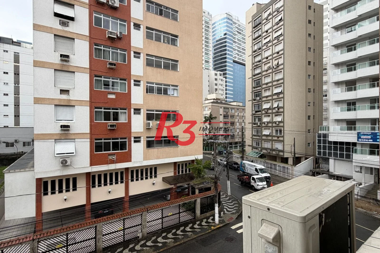 Apartamento com 3 dormitórios para alugar, 118 m² por R$ 3.800,02/mês - Aparecida - Santos/SP
