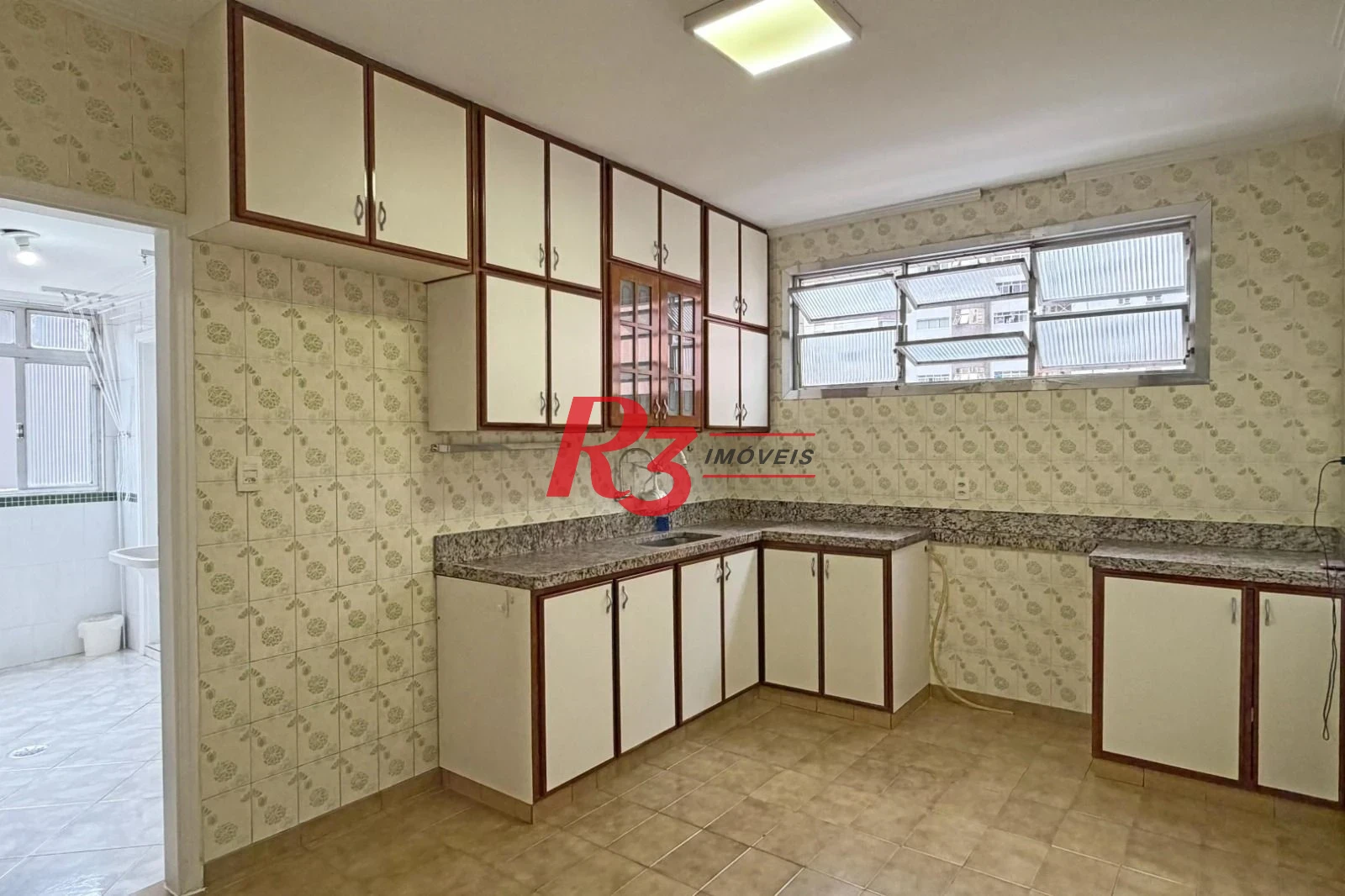 Apartamento com 3 dormitórios para alugar, 118 m² por R$ 3.800,02/mês - Aparecida - Santos/SP