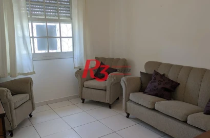Sobrado com 3 dormitórios para alugar, 140 m² por R$ 5.200,00/mês - Embaré - Santos/SP