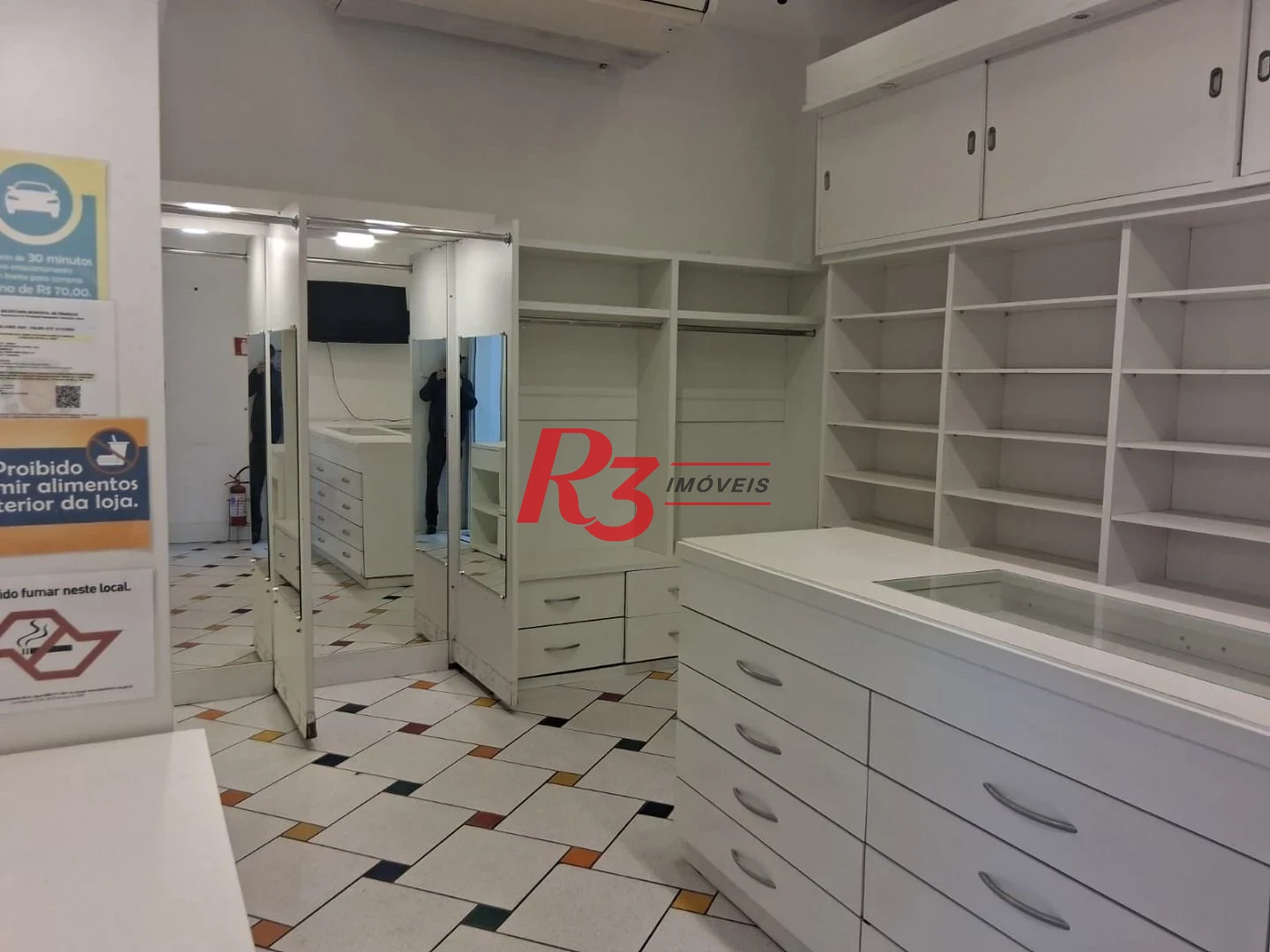 Loja para alugar, 25 m² por R$ 6.500,00/mês - Gonzaga - Santos/SP