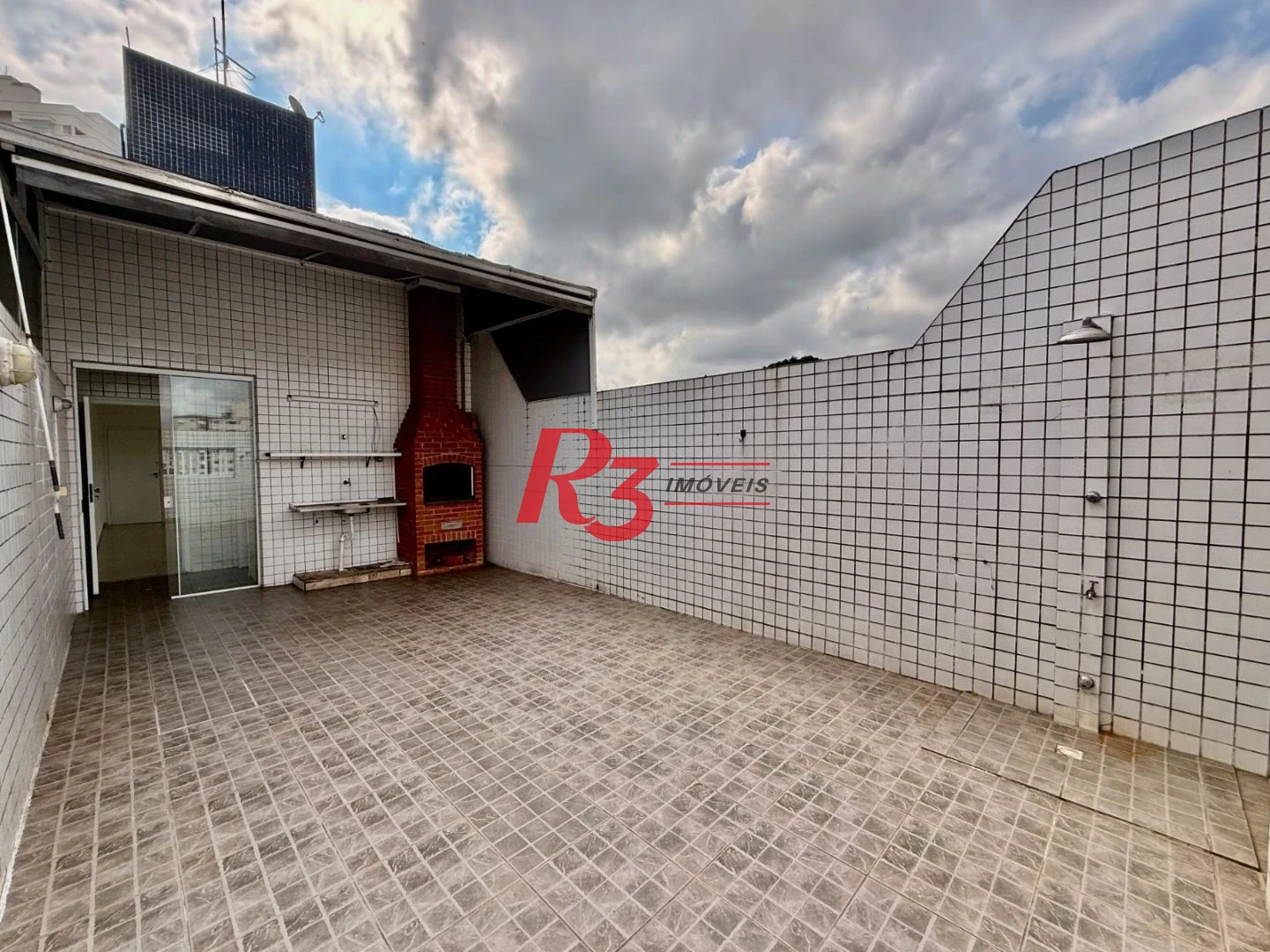Cobertura com 2 dormitórios para alugar, 171 m² por R$ 4.500,00/mês - Marapé - Santos/SP