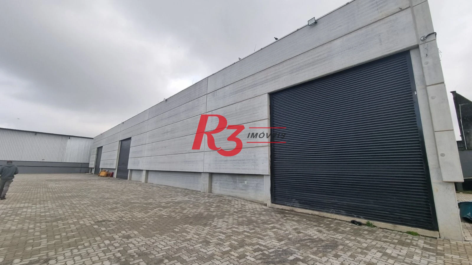 Galpão para alugar, 1000 m² por R$ 157.500,00/mês - Estuário - Santos/SP