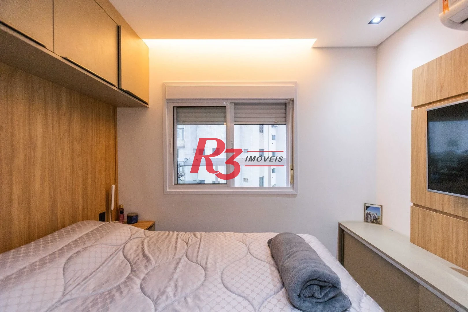 Apartamento com 1 dormitório à venda, 55 m² por R$ 765.000,00 - Ponta da Praia - Santos/SP