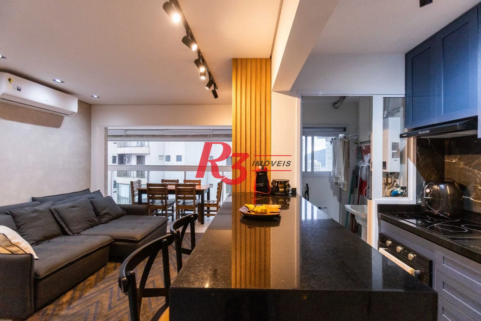 Apartamento com 1 dormitório à venda, 55 m² por R$ 765.000,00 - Ponta da Praia - Santos/SP