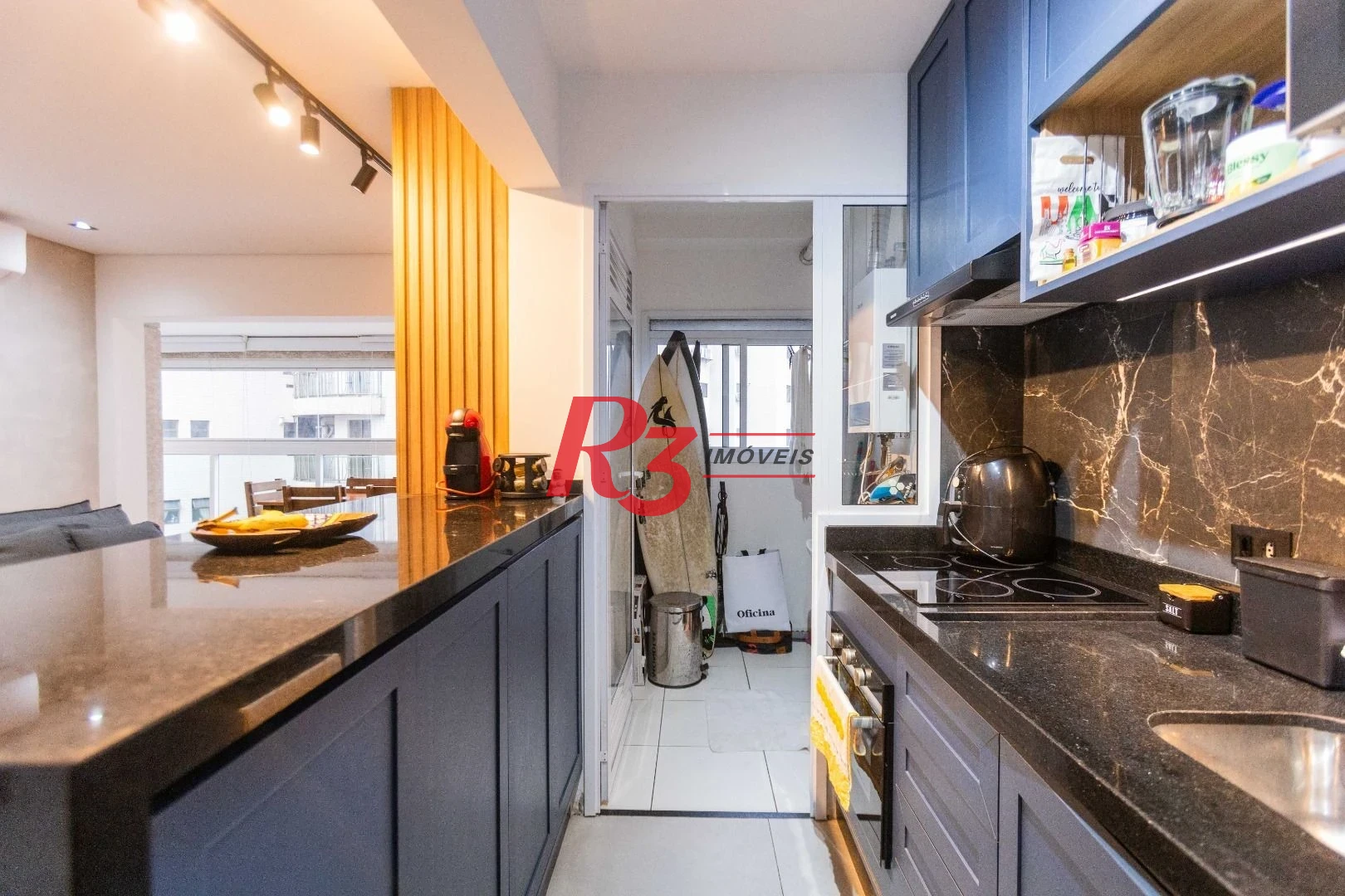 Apartamento com 1 dormitório à venda, 55 m² por R$ 765.000,00 - Ponta da Praia - Santos/SP