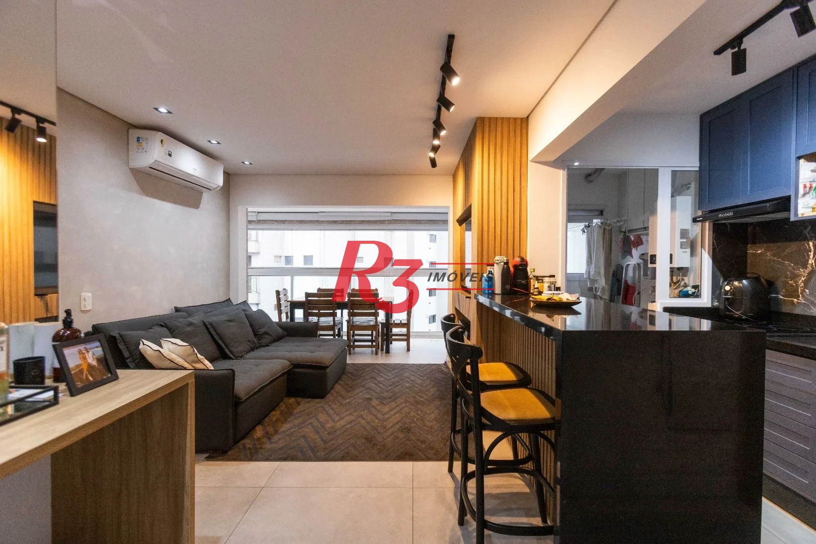 Apartamento com 1 dormitório à venda, 55 m² por R$ 765.000,00 - Ponta da Praia - Santos/SP