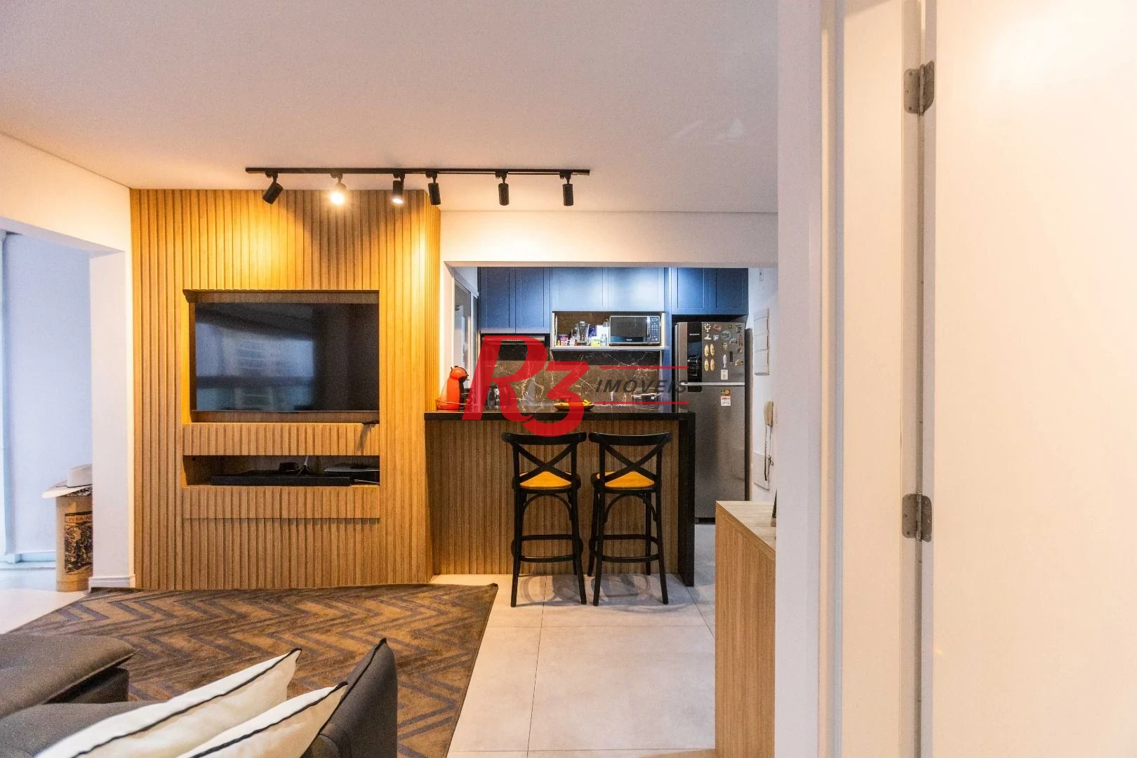 Apartamento com 1 dormitório à venda, 55 m² por R$ 765.000,00 - Ponta da Praia - Santos/SP