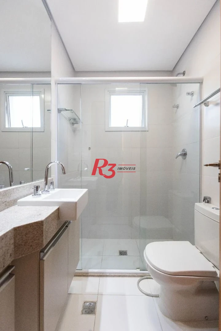 Apartamento com 2 dormitórios à venda, 76 m² por R$ 1.500.000,00 - Gonzaga - Santos/SP