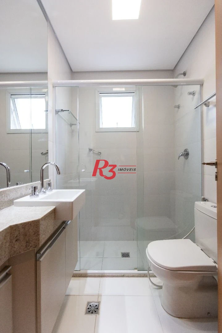 Apartamento com 2 dormitórios à venda, 76 m² por R$ 1.500.000,00 - Gonzaga - Santos/SP