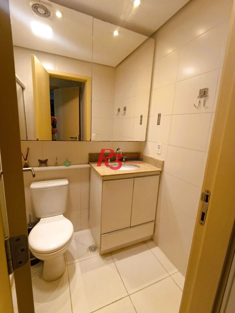Apartamento com 1 dormitório à venda, 49 m² por R$ 730.000,00 - Ponta da Praia - Santos/SP
