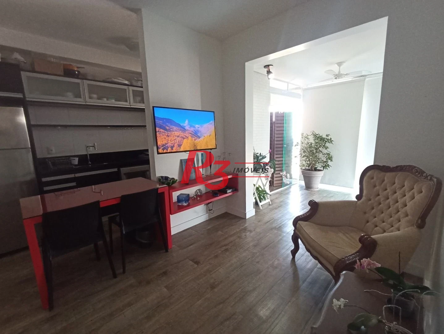 Apartamento com 1 dormitório à venda, 49 m² por R$ 730.000,00 - Ponta da Praia - Santos/SP