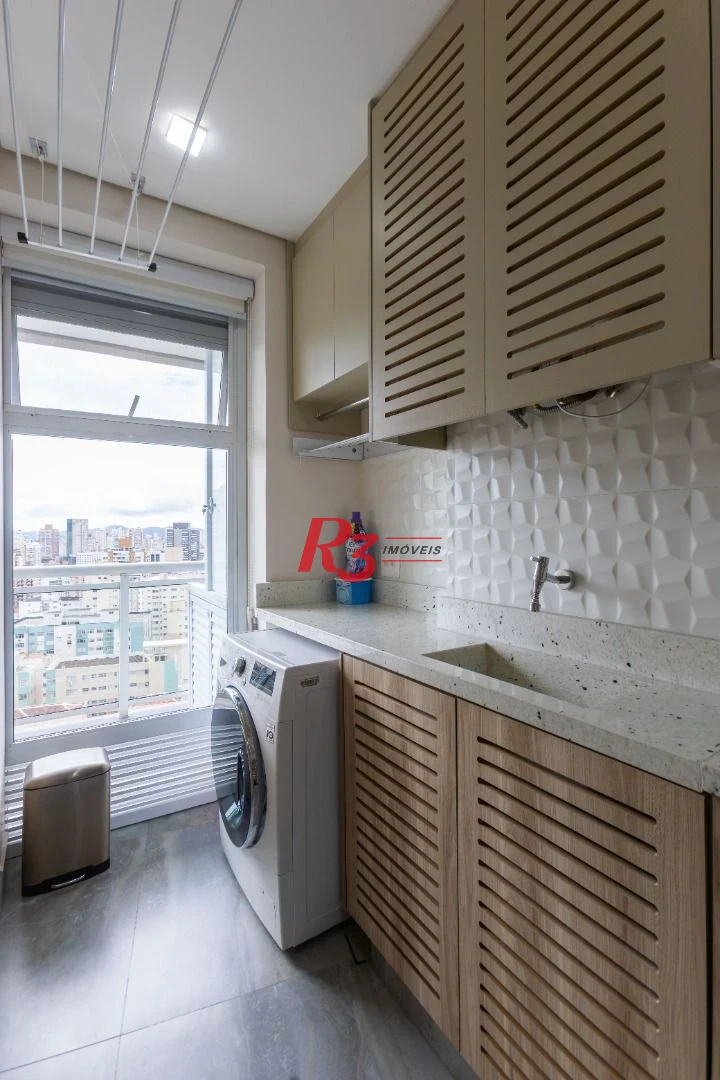 Apartamento com 2 dormitórios à venda, 72 m² por R$ 2.100.000,00 - Pompéia - Santos/SP