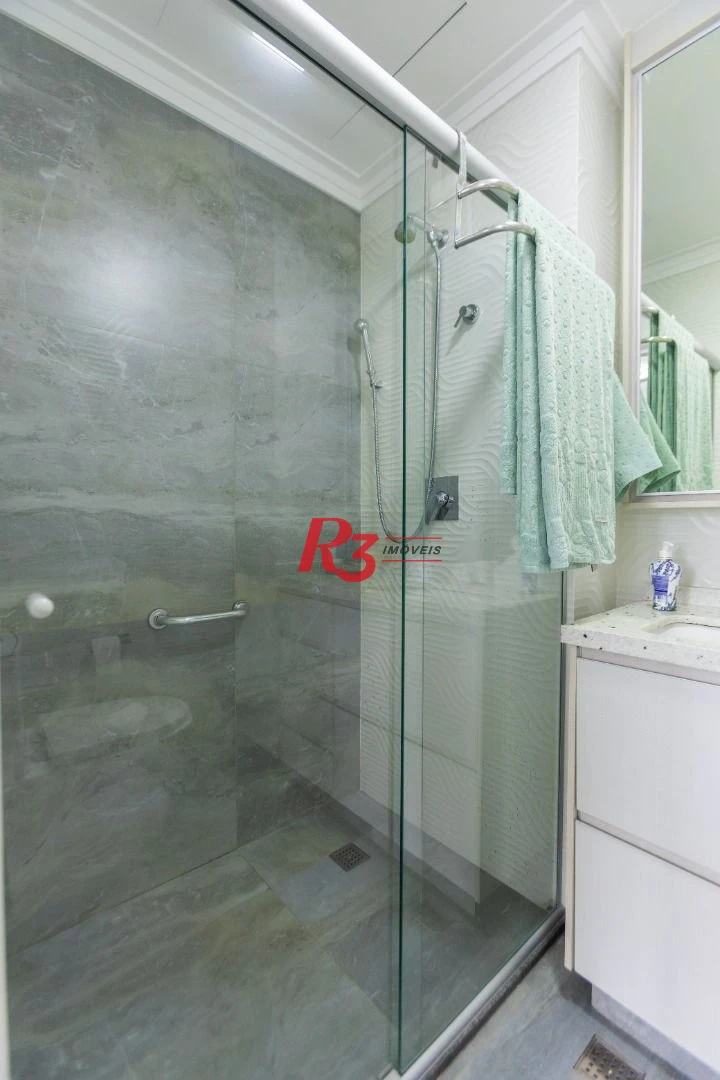 Apartamento com 2 dormitórios à venda, 72 m² por R$ 2.100.000,00 - Pompéia - Santos/SP