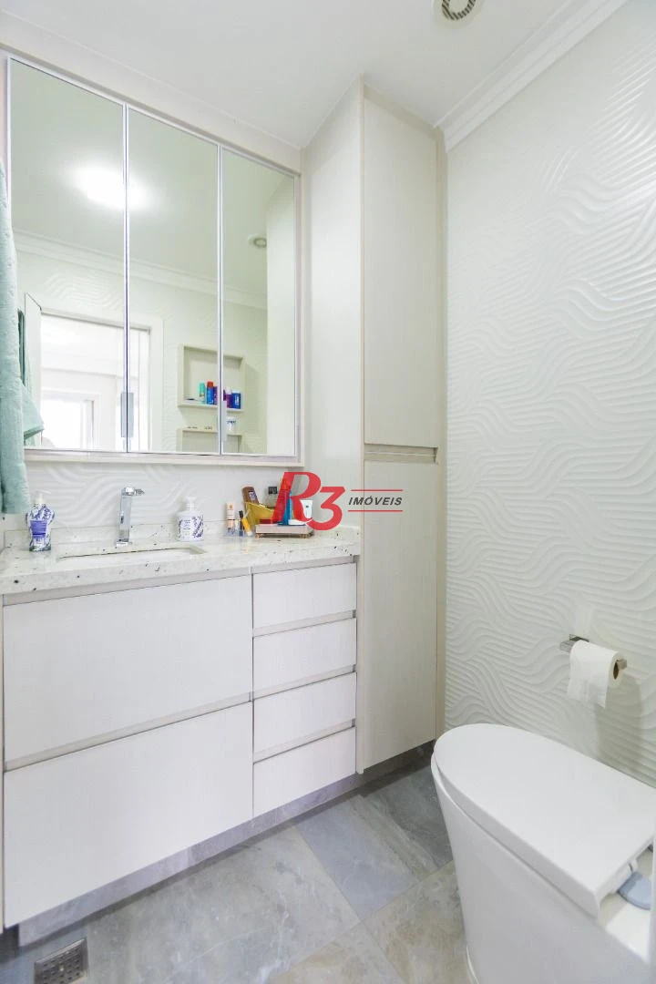 Apartamento com 2 dormitórios à venda, 72 m² por R$ 2.100.000,00 - Pompéia - Santos/SP