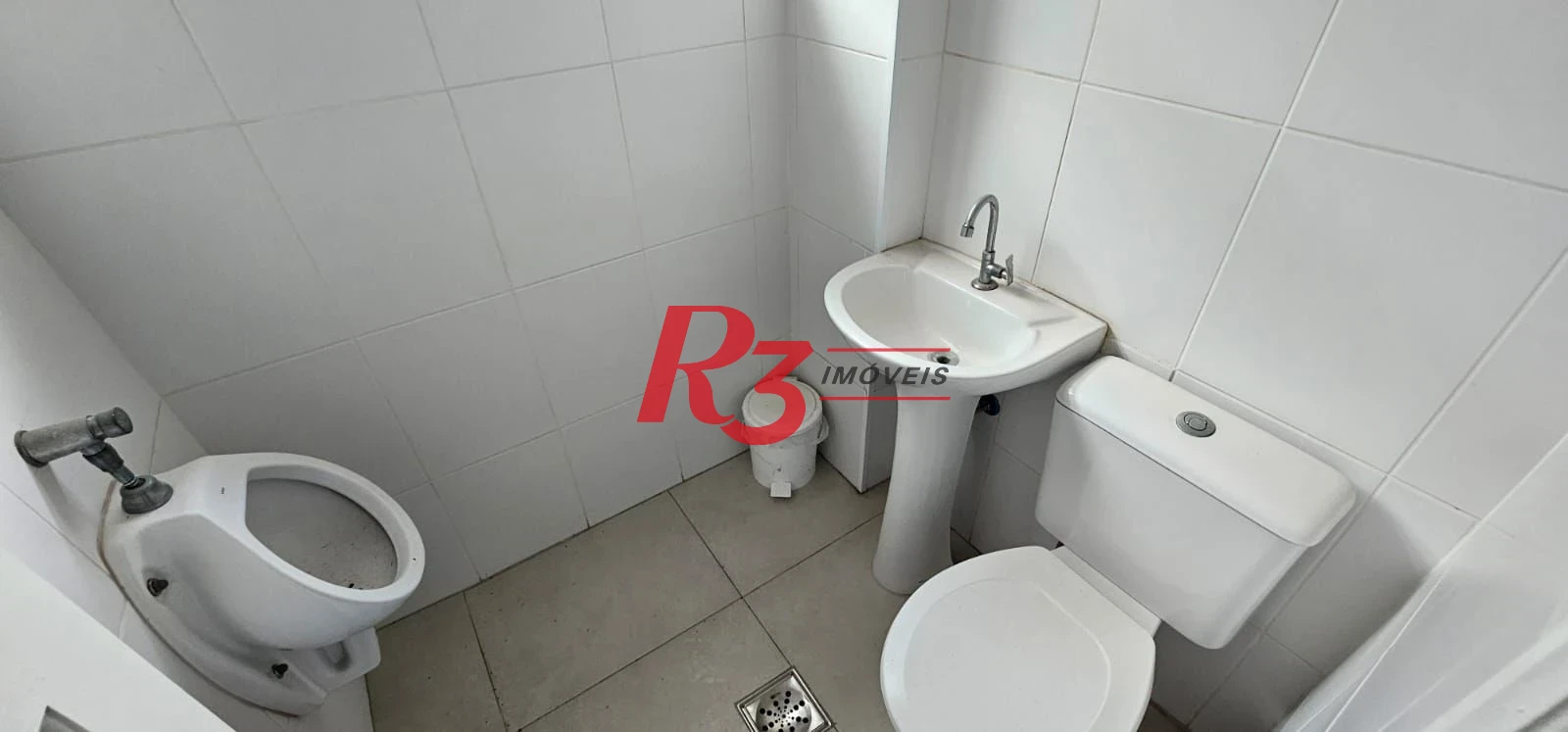 Sala para alugar, 100 m² por R$ 3.200,01/mês - Gonzaga - Santos/SP