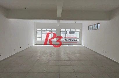 Sala para alugar, 100 m² por R$ 3.200,01/mês - Gonzaga - Santos/SP