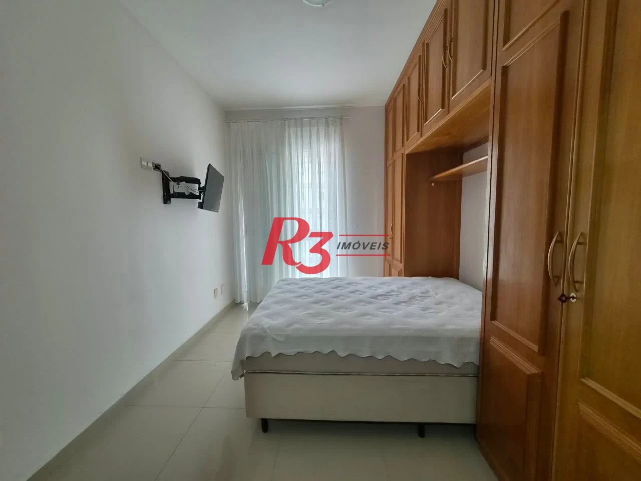 Apartamento com 2 dormitórios para alugar, 80 m² por R$ 6.000,00/mês - Gonzaga - Santos/SP