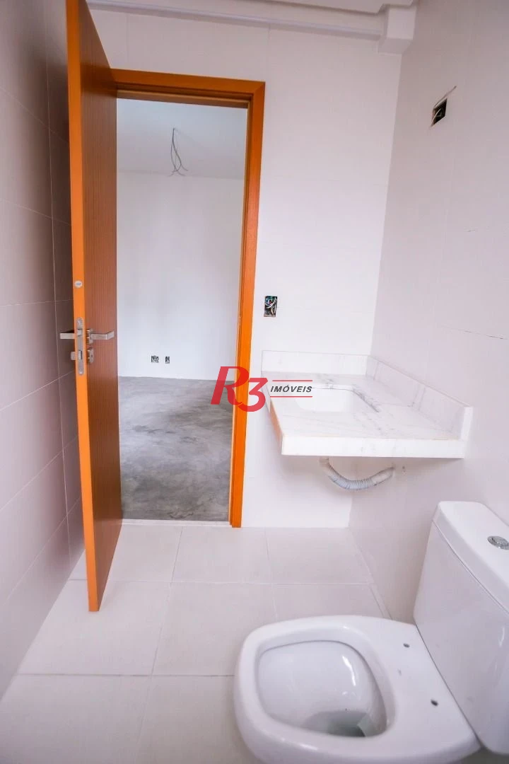 Apartamento com 3 dormitórios à venda, 128 m² por R$ 1.650.000,00 - Embaré - Santos/SP