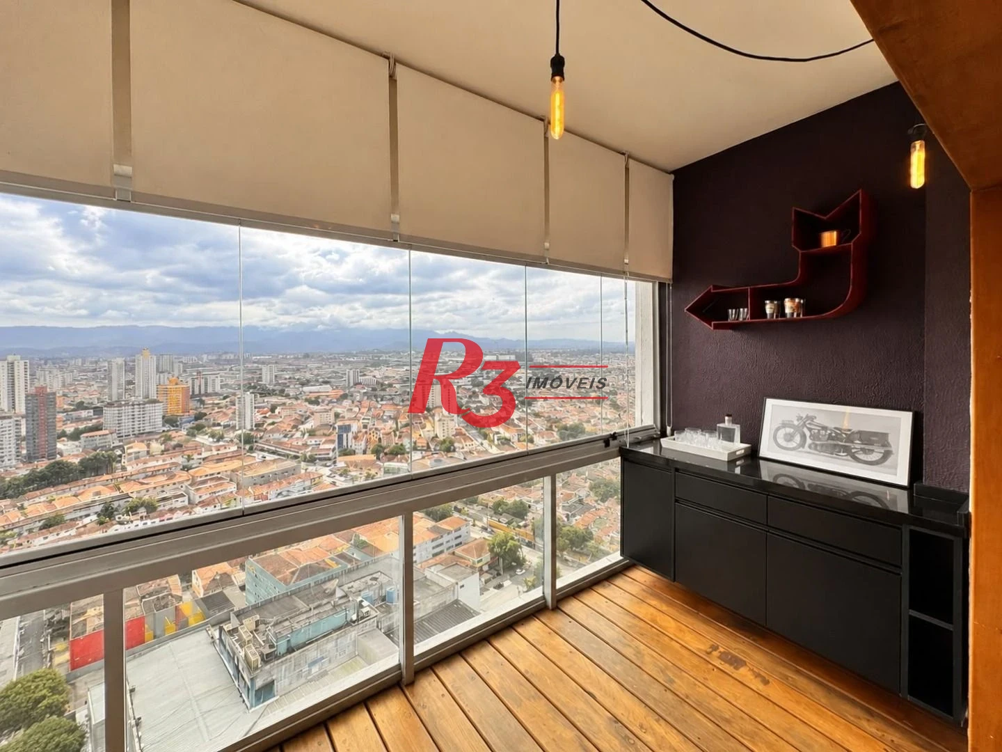 Apartamento com 1 dormitório para alugar, 47 m² por R$ 5.500,00/mês - Boqueirão - Santos/SP