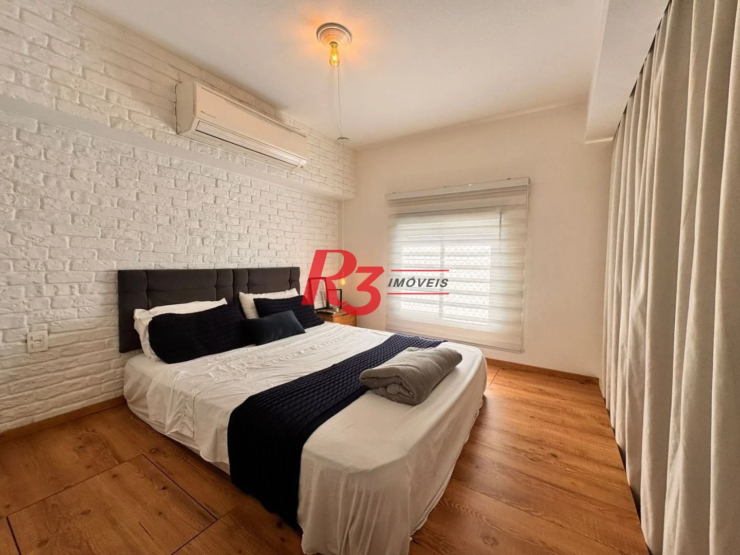 Apartamento com 1 dormitório para alugar, 47 m² por R$ 5.500,00/mês - Boqueirão - Santos/SP