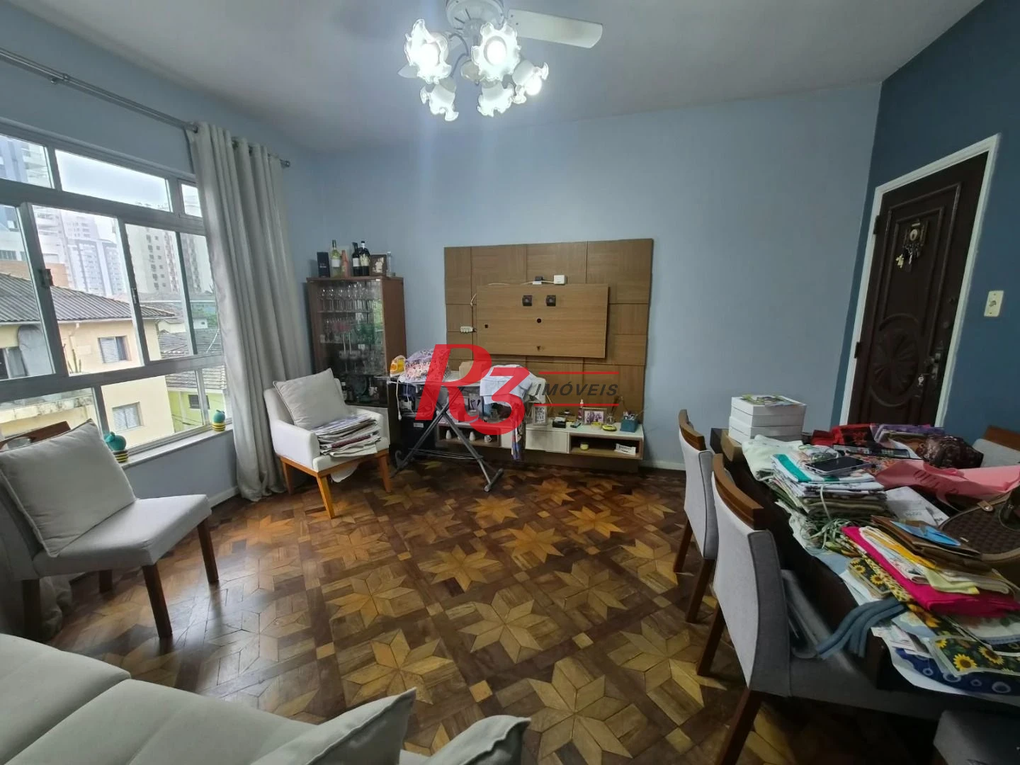 Apartamento com 2 dormitórios à venda, 121 m² por R$ 550.000,00 - Aparecida - Santos/SP