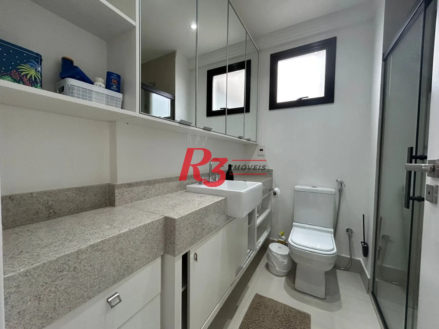 Apartamento com 3 dormitórios à venda, 120 m² por R$ 1.850.000,00 - Aparecida - Santos/SP