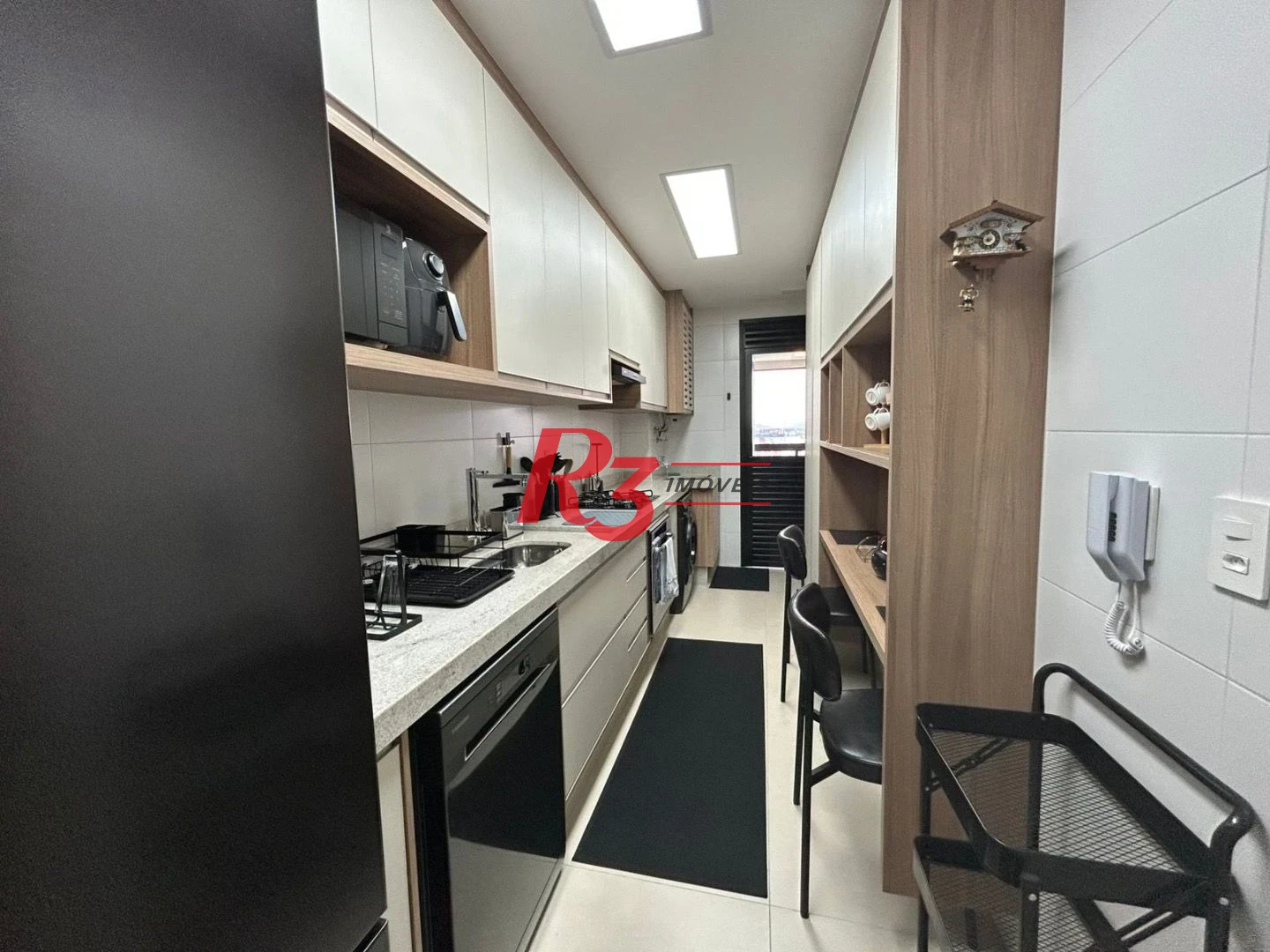Apartamento com 3 dormitórios à venda, 120 m² por R$ 1.850.000,00 - Aparecida - Santos/SP