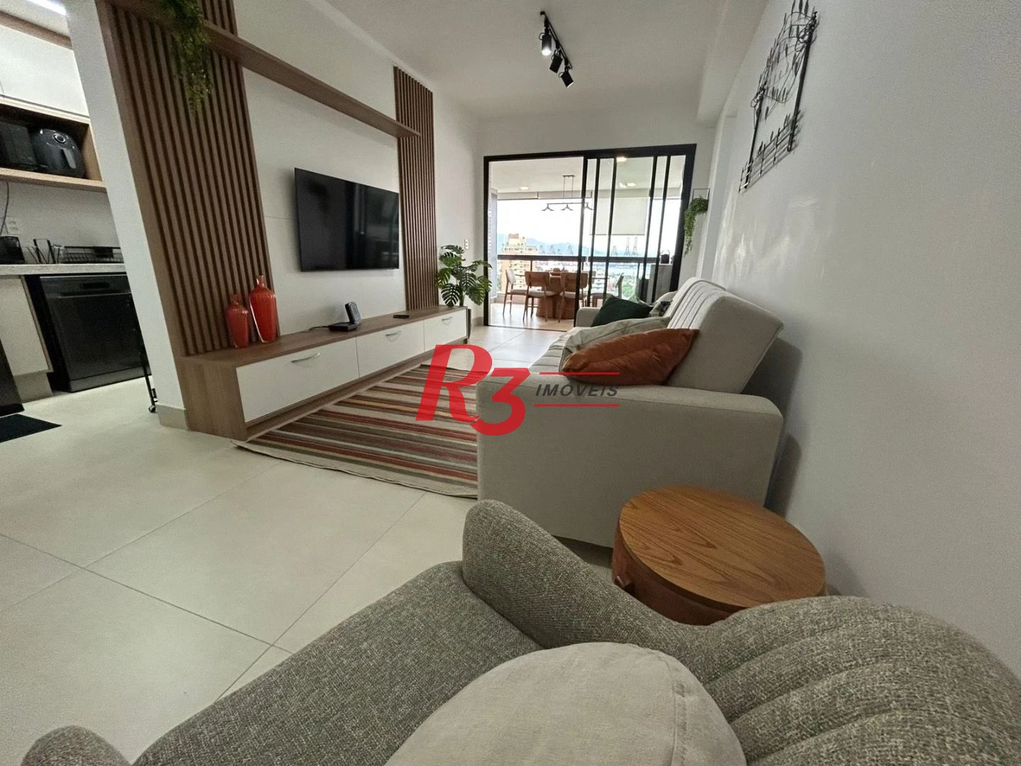 Apartamento com 3 dormitórios à venda, 120 m² por R$ 1.850.000,00 - Aparecida - Santos/SP