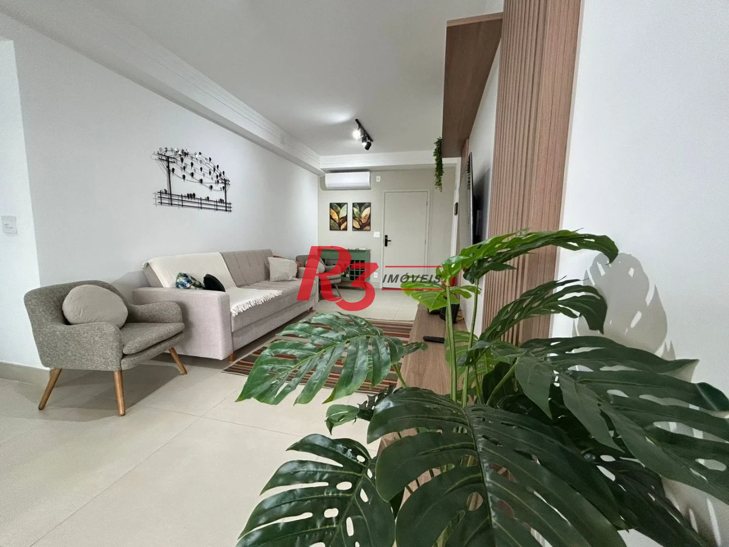 Apartamento com 3 dormitórios à venda, 120 m² por R$ 1.850.000,00 - Aparecida - Santos/SP