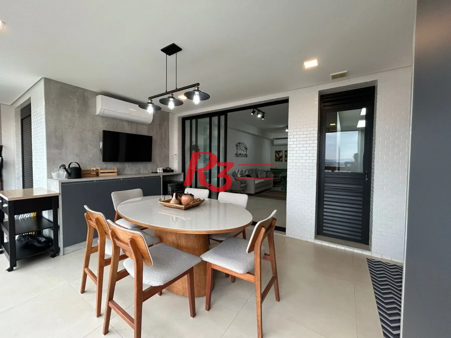 Apartamento com 3 dormitórios à venda, 120 m² por R$ 1.850.000,00 - Aparecida - Santos/SP