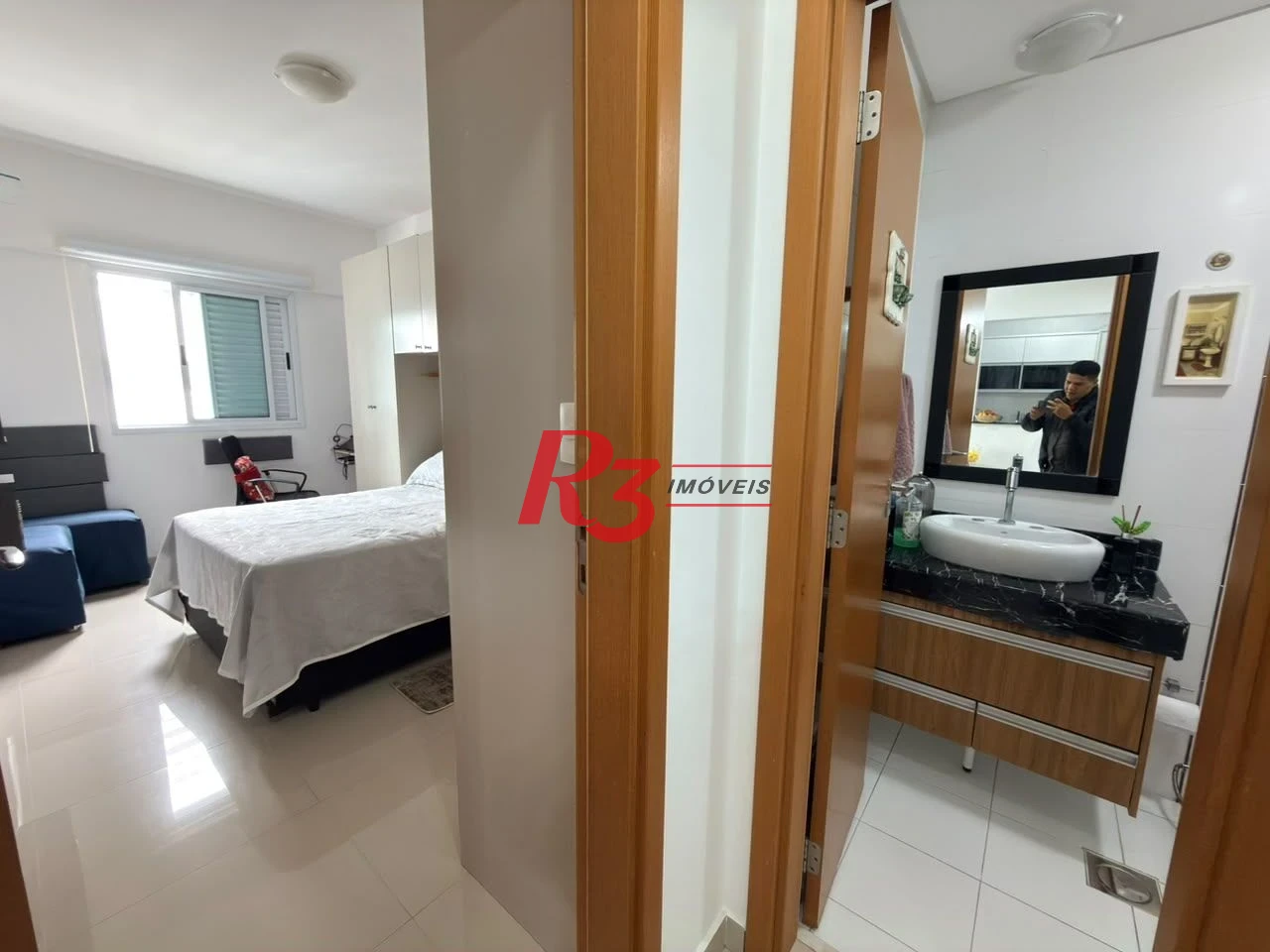 Apartamento com 1 dormitório à venda, 60 m² por R$ 640.000,00 - José Menino - Santos/SP