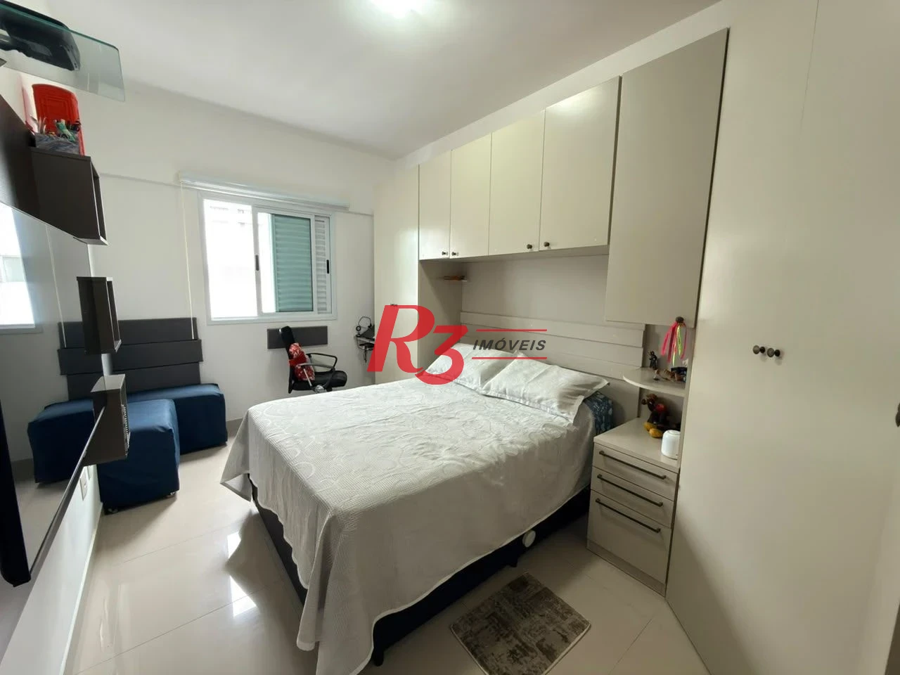 Apartamento com 1 dormitório à venda, 60 m² por R$ 640.000,00 - José Menino - Santos/SP