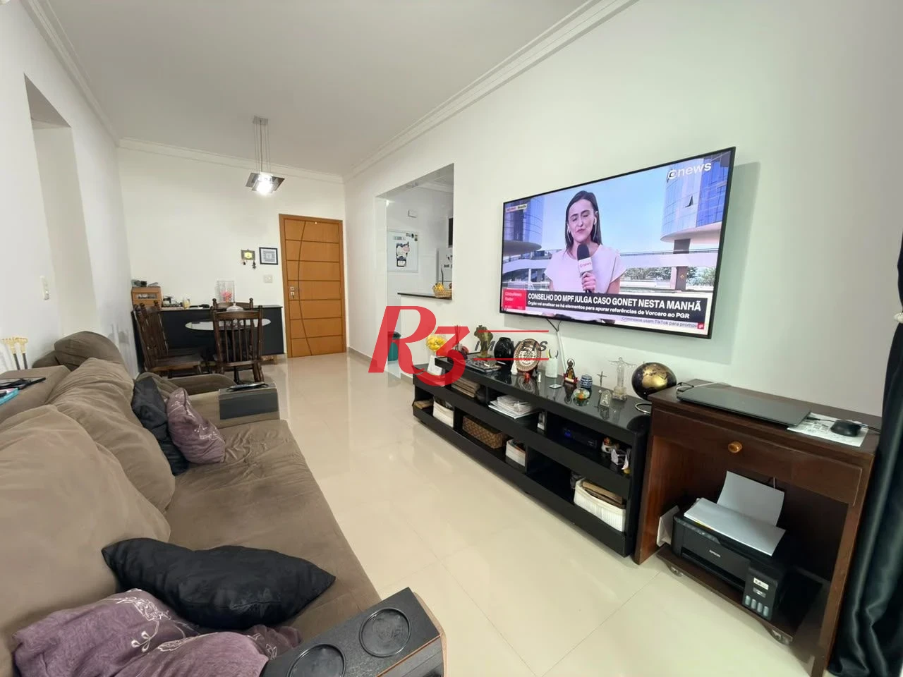 Apartamento com 1 dormitório à venda, 60 m² por R$ 640.000,00 - José Menino - Santos/SP