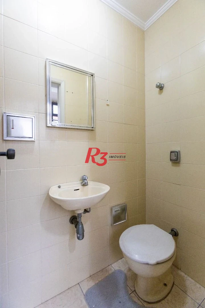 Apartamento com 3 dormitórios para alugar, 117 m² por R$ 8.000,00/mês - Boqueirão - Santos/SP