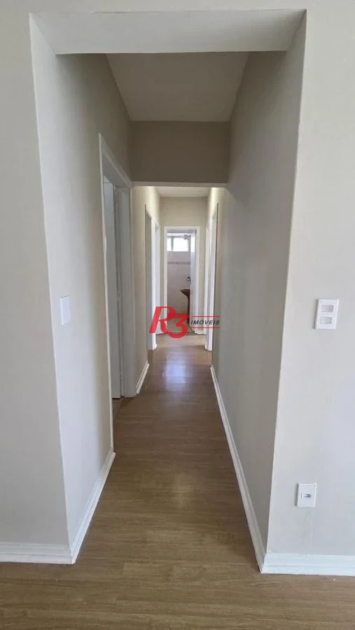 Apartamento com 3 dormitórios à venda, 105 m² por R$ 740.000,00 - Boqueirão - Santos/SP