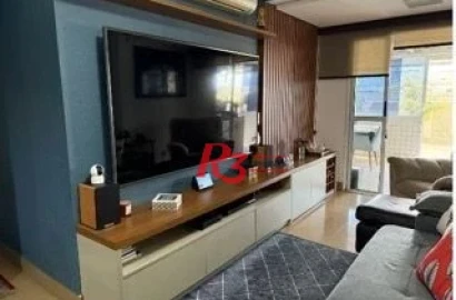 Apartamento Garden com 2 dormitórios à venda, 110 m² por R$ 1.180.000,00 - Ponta da Praia - Santos/SP