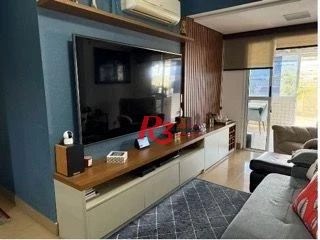 Apartamento Garden com 2 dormitórios à venda, 110 m² por R$ 1.180.000,00 - Ponta da Praia - Santos/SP