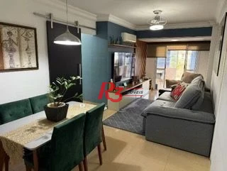 Apartamento Garden com 2 dormitórios à venda, 110 m² por R$ 1.180.000,00 - Ponta da Praia - Santos/SP