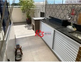 Apartamento Garden com 2 dormitórios à venda, 110 m² por R$ 1.180.000,00 - Ponta da Praia - Santos/SP
